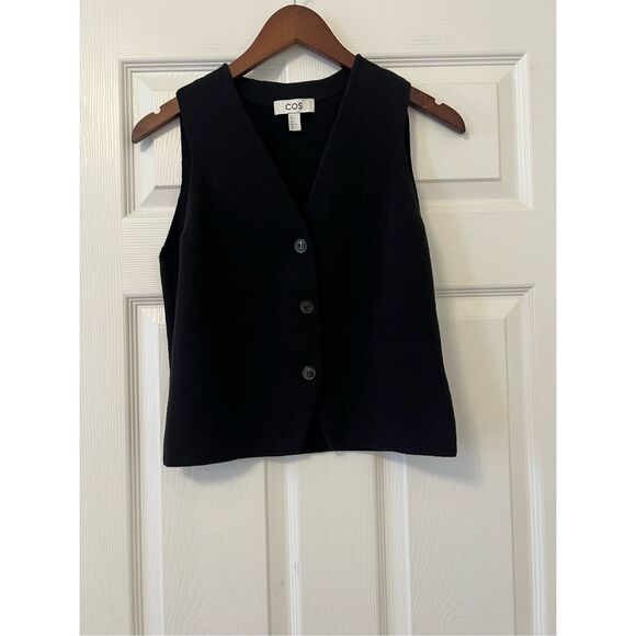 COS KNITTED VEST - Picture 1 of 11